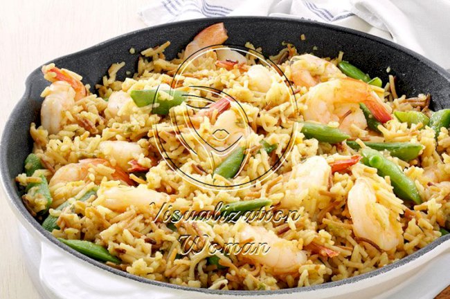 Lemon-Orange Shrimp & Rice