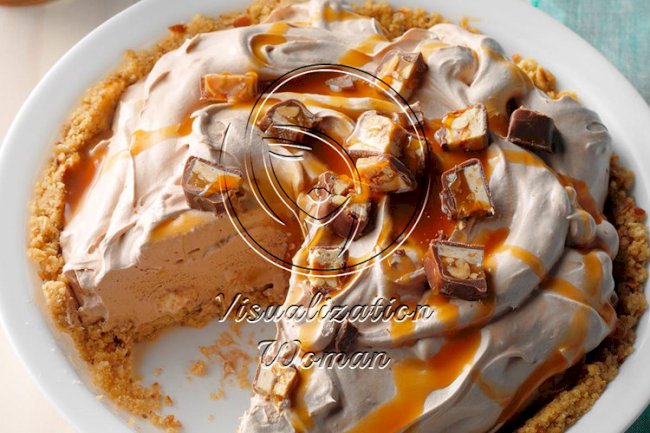 Chocolate Caramel Hazelnut Pie