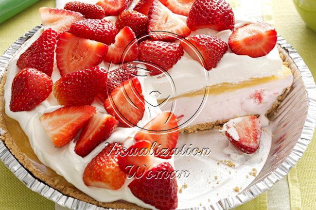 Lemon-Berry Ice Cream Pie
