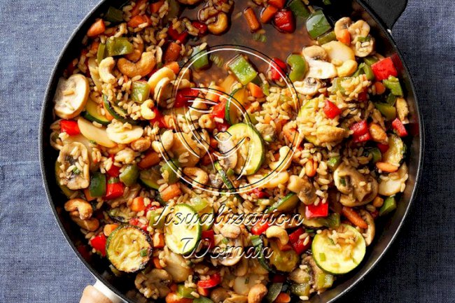 Veggie-Cashew Stir-Fry
