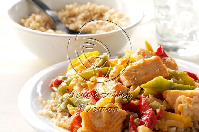 Speedy Salmon Stir-Fry