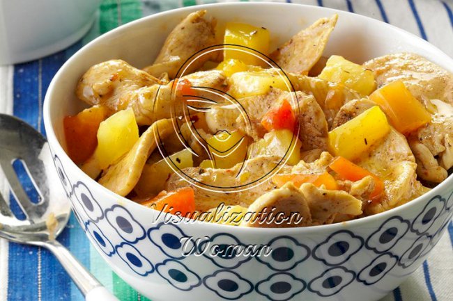 Caribbean Chicken Stir-Fry