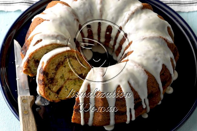 Streuseled Zucchini Bundt Cake
