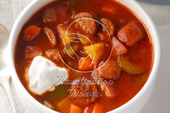 Andouille Sausage Soup
