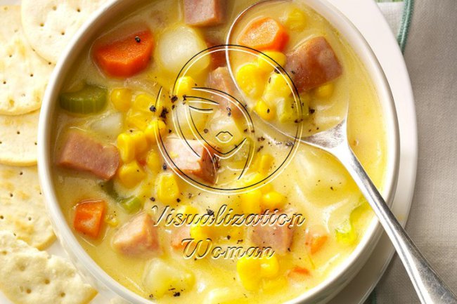 Cheddar Ham Chowder