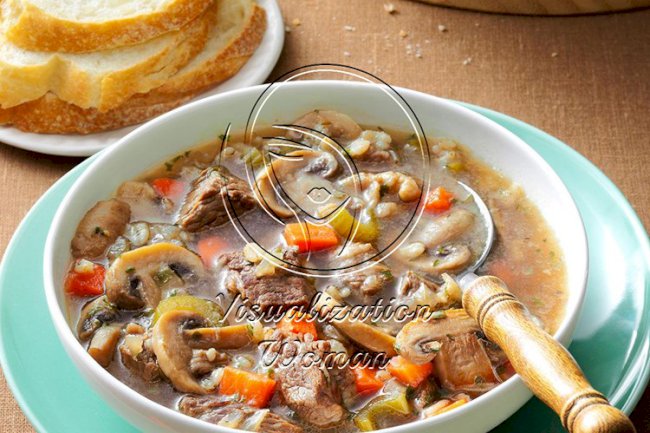 Mushroom Barley Soup
