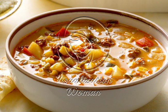 Mexican Chorizo and Corn Soup