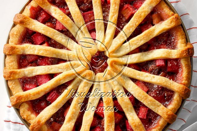Rhubarb Cherry Pie