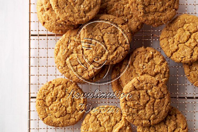 Gingerbread Oatmeal Cookies