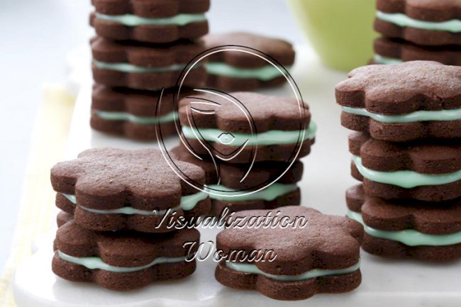 Chocolate Mint Wafers