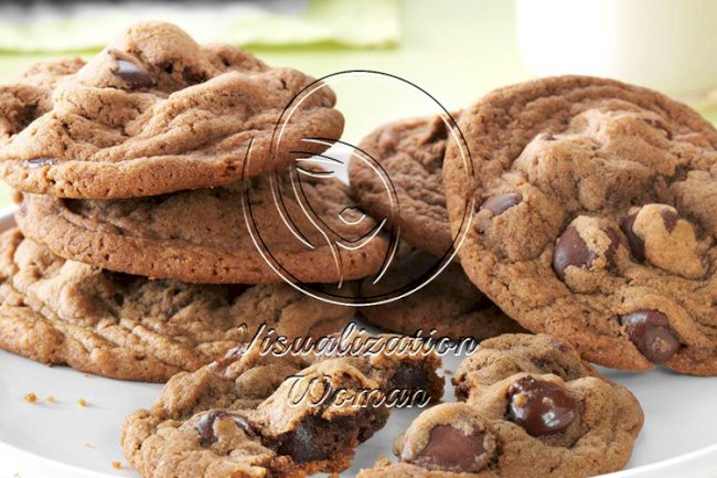 Coffeehouse Caramel-Dark Chocolate-Latte Cookie