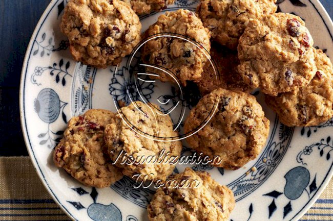 Cranberry Pecan Oatmeal Cookies