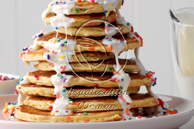 Birthday Cake Pancakes
