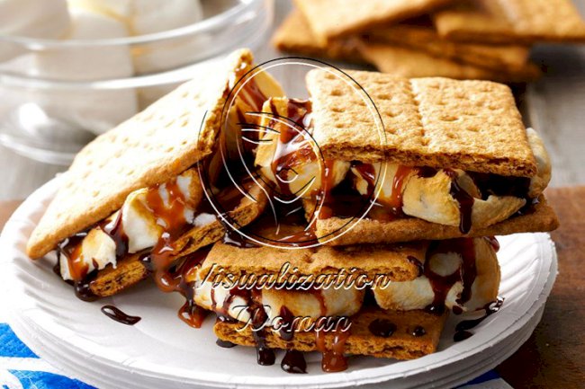 Cookout Caramel S’mores
