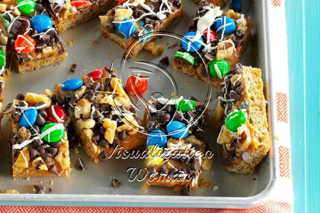 M&M Oat Bars