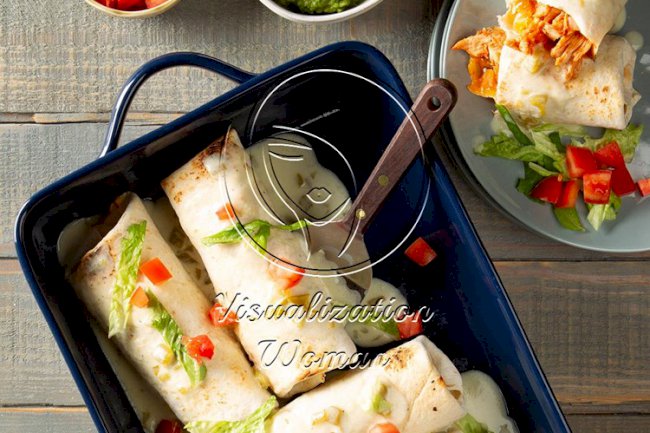 Baked Chimichangas
