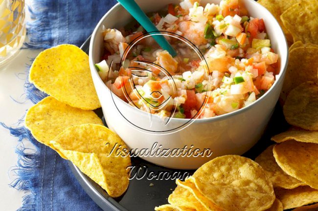 Lime-Marinated Shrimp Salad