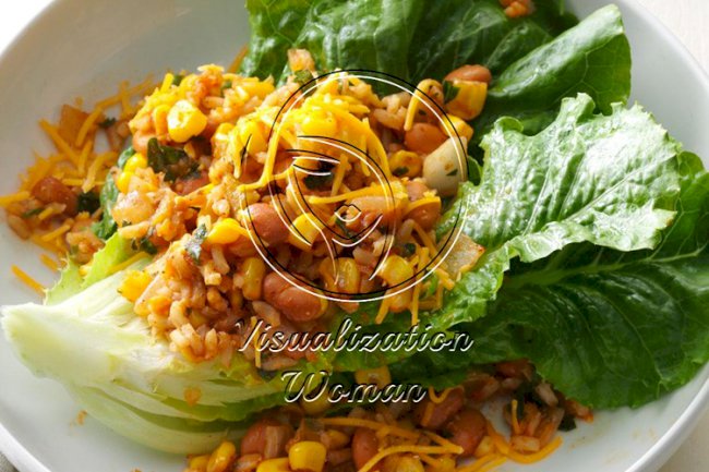 Warm Rice & Pintos Salad