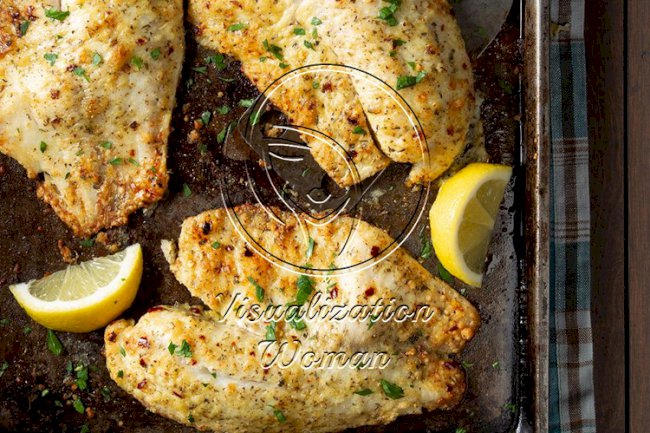 Red Pepper & Parmesan Tilapia