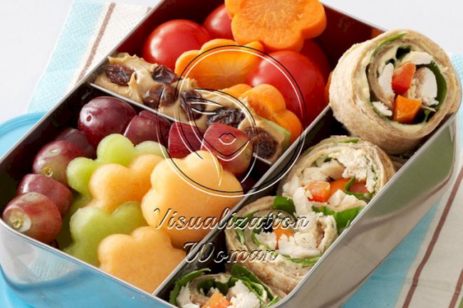 Lunch Box Chicken Wrap