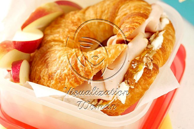 Orange Turkey Croissants