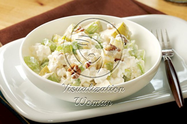 Pear Cottage Cheese Salad