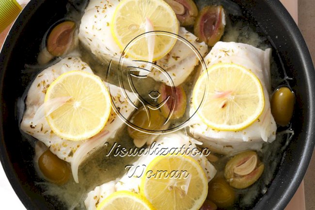 Stuffed-Olive Cod