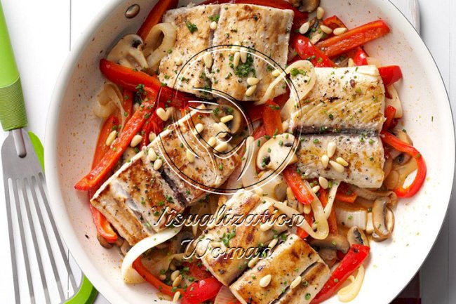 Mahi Mahi & Veggie Skillet