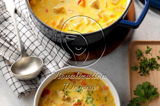 Curried Chicken Soup