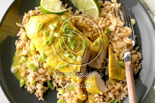 Slow-Cooked Curry Chicken