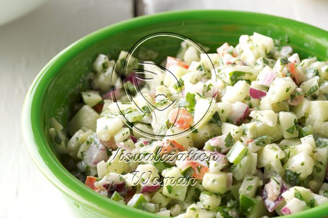 Crisp Cucumber Salsa