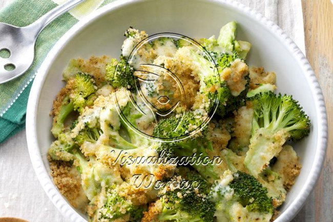 Baked Parmesan Broccoli