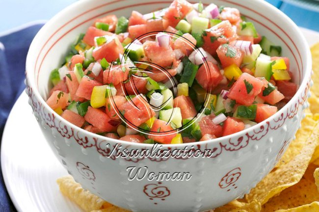 Spicy Watermelon Salsa