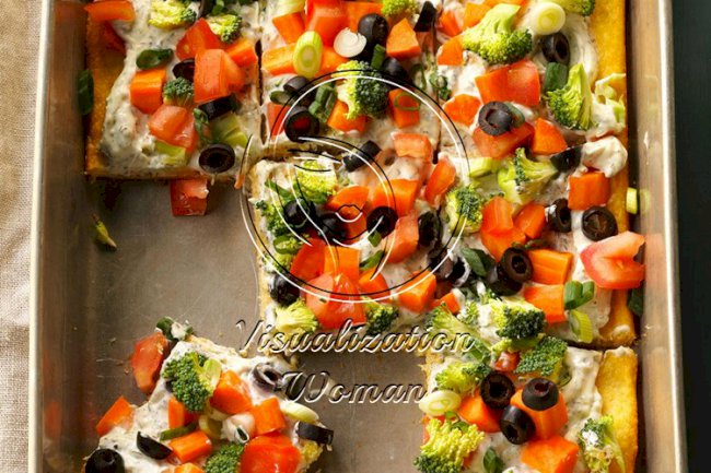 Dilly Veggie Pizza
