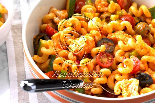 Creepy-Crawly Pasta Salad