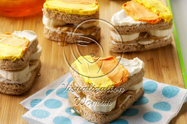 Cute Halloween Sandwiches