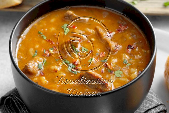 Comforting Barley & Pumpkin Beef Stew