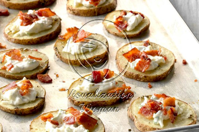Loaded Baked Potato Rounds