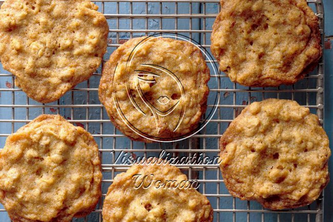 Oatmeal Molasses Crisps