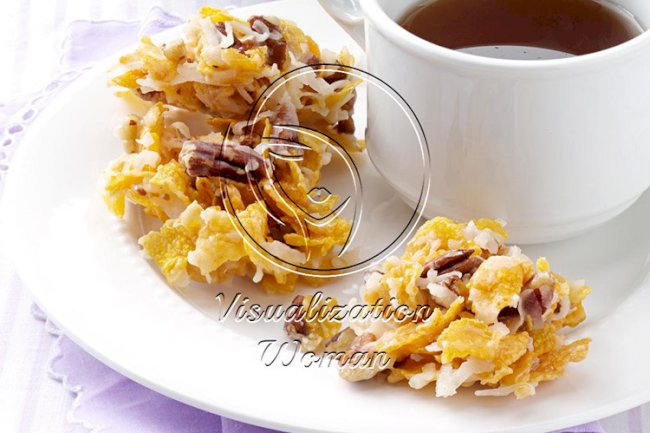 No-Bake Cornflake Cookies