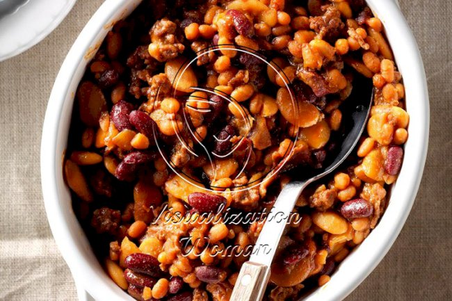 Three-Bean Baked Beans