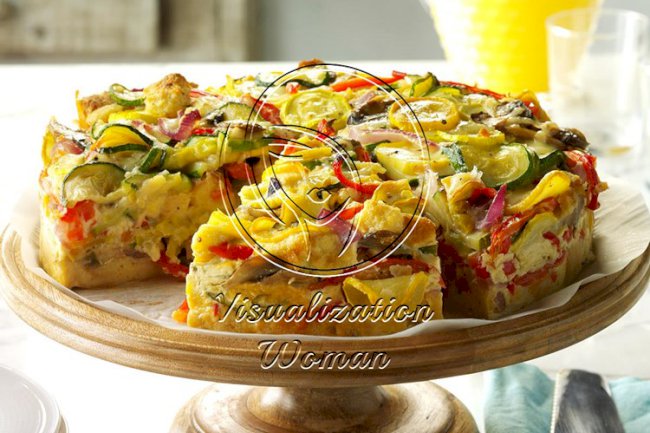 Veggie-Packed Strata