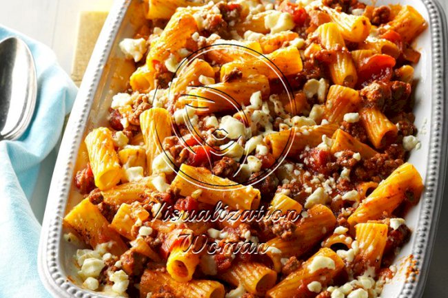 Greek Pasta Bake