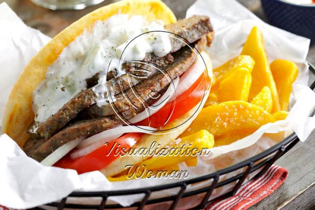 Favorite Meat Loaf Gyros