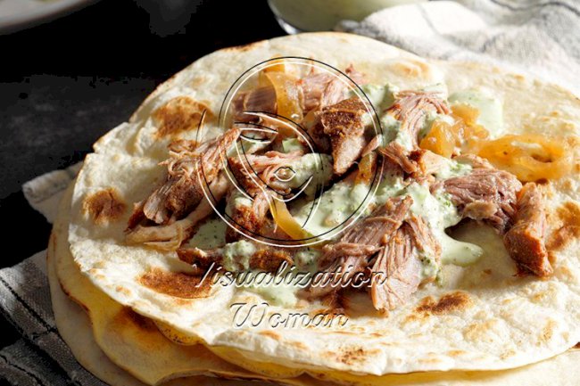 Shredded Pork Burritos