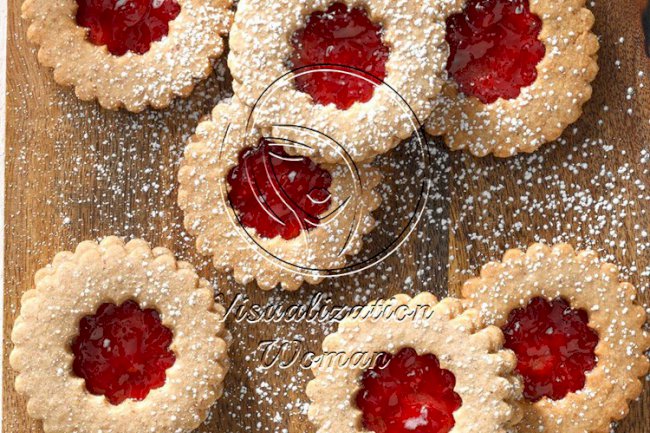 Linzer Cookies