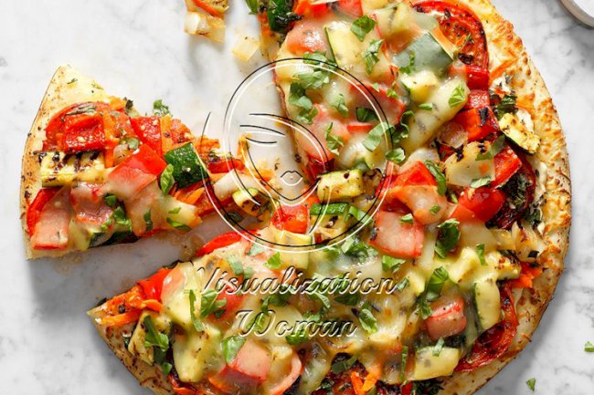 Garden-Fresh Grilled Veggie Pizza