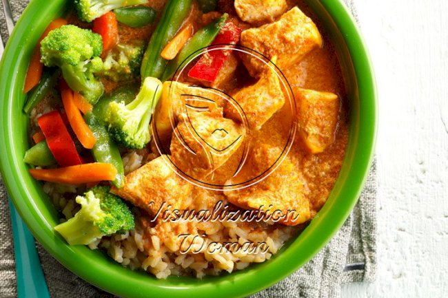 Thai Red Curry Chicken & Vegetables