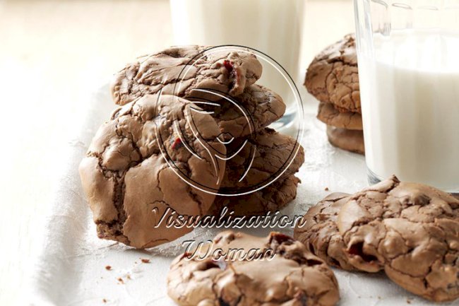 Cranberry Chocolate Cookies with a Kick