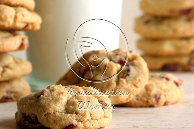 White Chocolate Cranberry Cookies